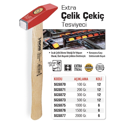 Çekiç Çeşitleri