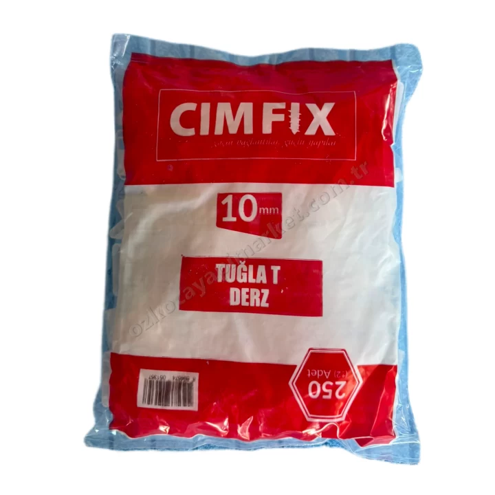Dekoratif Tuğla Derz Artısı 10 mm Tuğla T Derz