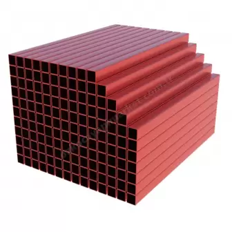 60X60 mm Boyalı Kutu Profil - 2.5 mm resim 1