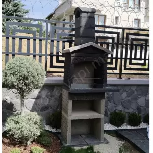 Beton Barbekü 65 Lik Ostra Model resim1