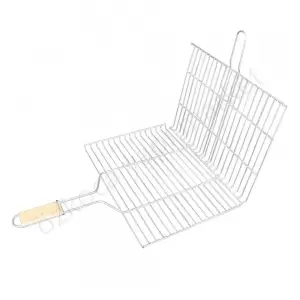 Ahşap Saplı Tel Izgara 25X40 Cm resim1
