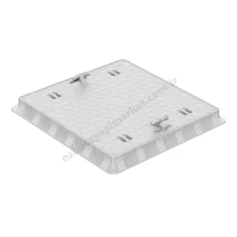 Lux Wares Rögar Kutusu Kapağı Kare 70X70 resim 1