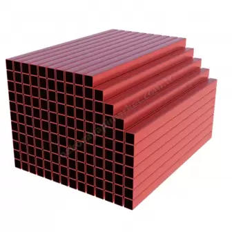 40X80 mm Boyalı Kutu Profil - 2.5 mm resim 1