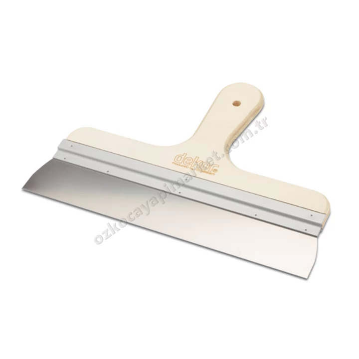 Dekor Ispatula Ahşap Eğri Saplı 40 cm