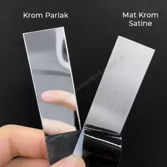Kapı Eşik T Profili 3 cm Krom 120 cm resim 3