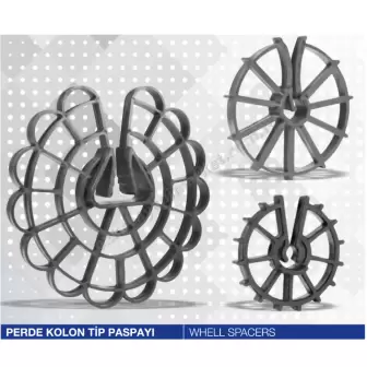 Perde Kolon Tip Paspayı 25 mm - 1000 Adet resim 1