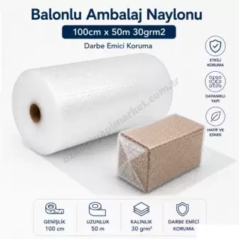 Pat Pat Balonlu Naylon 50 Gr - 100X100 Metre resim 1