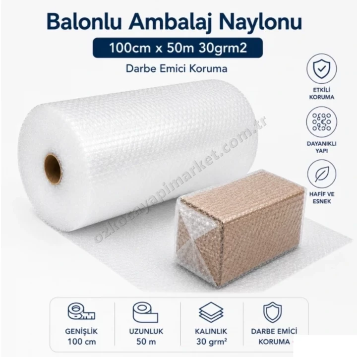 Pat Pat Balonlu Naylon 50 Gr - 100X100 Metre
