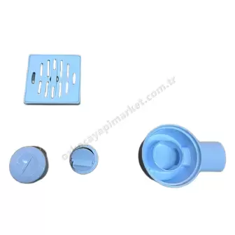 Tanflex Plastik Beyaz Yersifonu Çekvalfli 10X10X50 resim 3