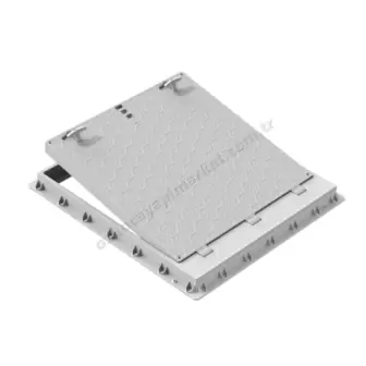Lux Wares Menteşeli Rögar Kapağı 90X100 resim 1
