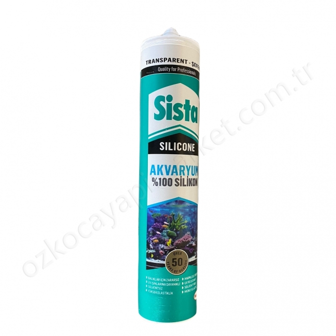 Sista Şeffaf Akvaryum Silikonu 310 Ml