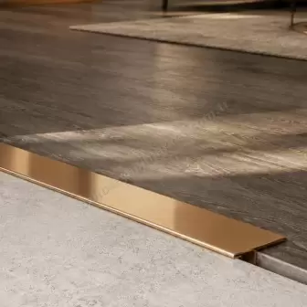 Kapı Eşik T Profili 6 cm Bronz 90 cm resim 1
