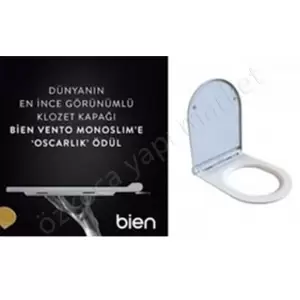 Bien Vento Monoslim Klozet Kapağı Oval resim3