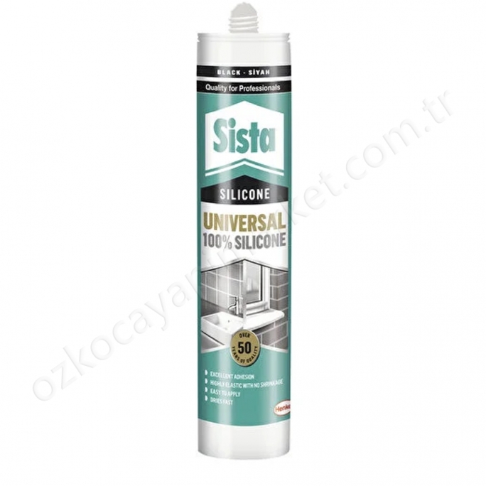 Sista Siyah Universal Silikon 310 Ml