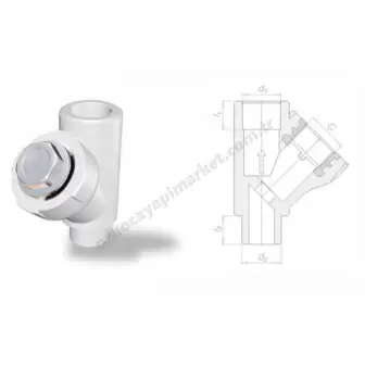 Fırattherm Pprc Y Filtre 32 mm 1 resim 1