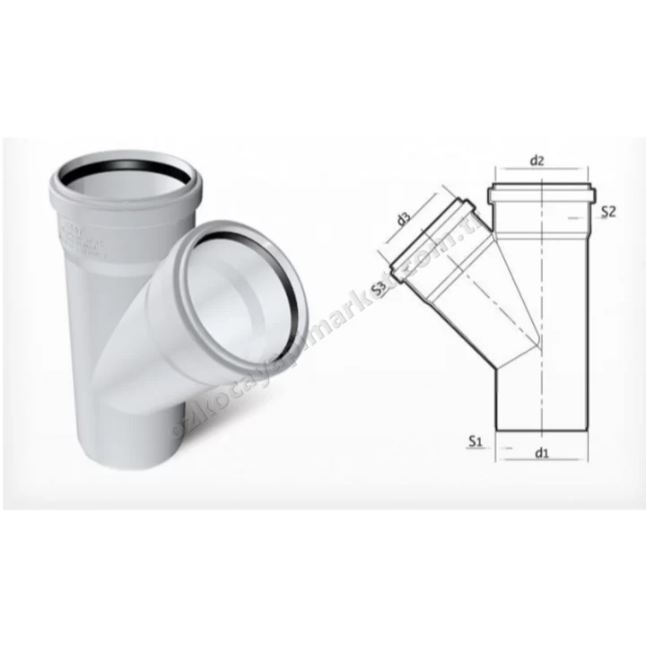 Fırat Pvc 70X50 Tek Çatal