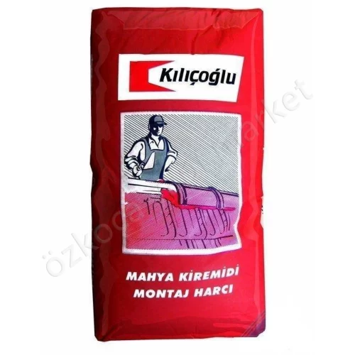 Kılıçoğlu Mahya Montaj Harcı Antrasit 25 Kg