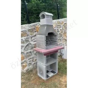 Mangal Barbekü 65 Lik Davlumbazlı Model resim3