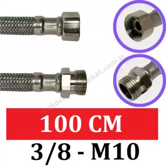 Batarya Bağlantı Flexi - 3/8 - M10 - 100 cm resim 1