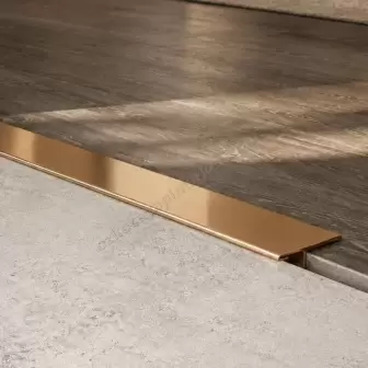 Kapı Eşik T Profili 2 cm Bronz 120 cm resim 1