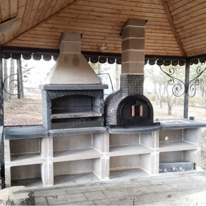 Mangal Barbekü Ve Taş Fırın Şekerpare Model