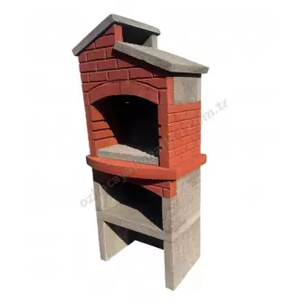 Beton Barbekü 70 Lik Model resim 3