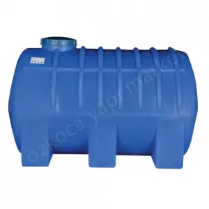 Akro 5000 Litre Yatay Mavi Su Deposu resim1