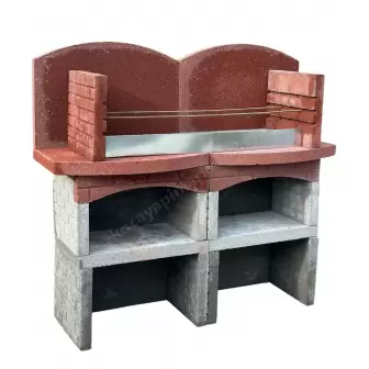 Beton Barbekü Onyx Model 120 cm resim 3