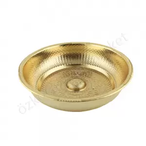 Sarı Hamam Tası 20 Cm resim2