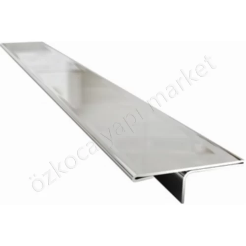 Parke Eşik T Profili 3 Cm Parlak Gümüş 2,50 Boy