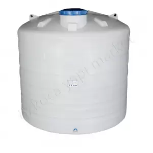 Akro 2000 Litre Dikey Beyaz Su Deposu resim1