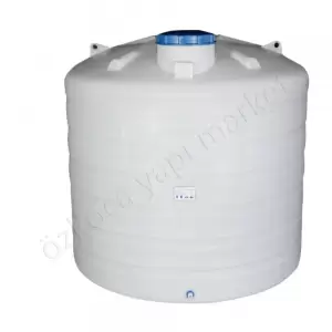 Akro 750 Litre Dikey Beyaz Su Deposu resim1