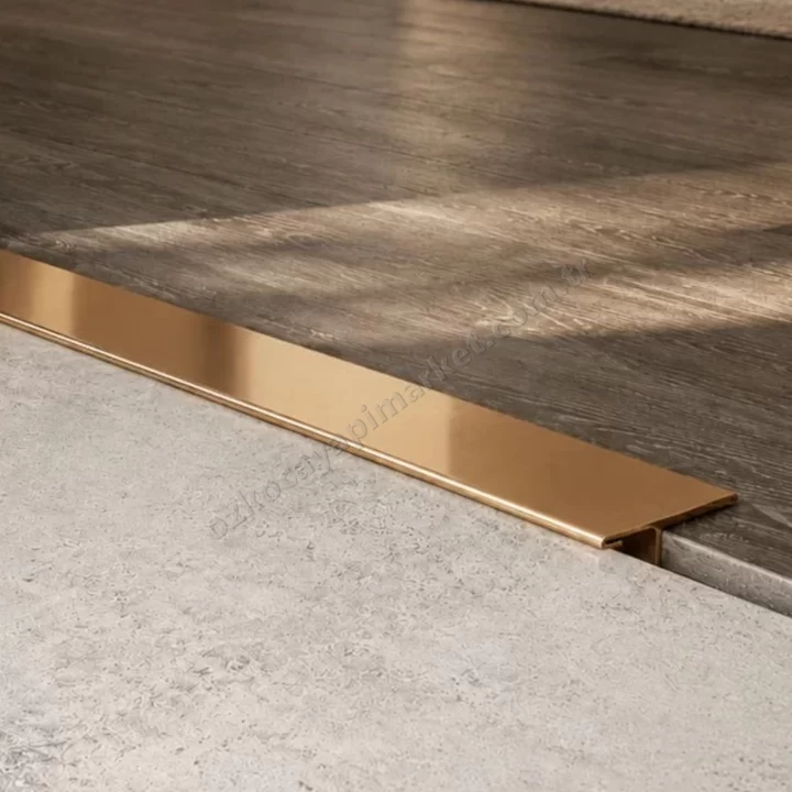 Kapı Eşik T Profili 3 cm Bronz 120 cm