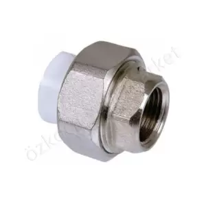 Fırattherm İç Dişli Oynar Başlıklı Rakor 32 Mm 1 resim1