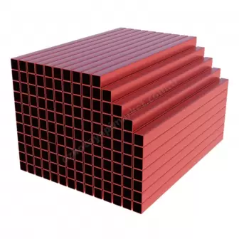 80X80 mm Boyalı Kutu Profil - 3.0 mm resim 1