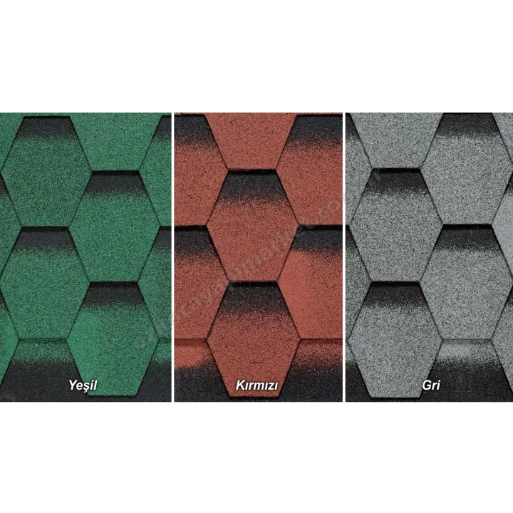 Btm Shingle Çatı Kaplama Yakut Modeli 2.94 m²