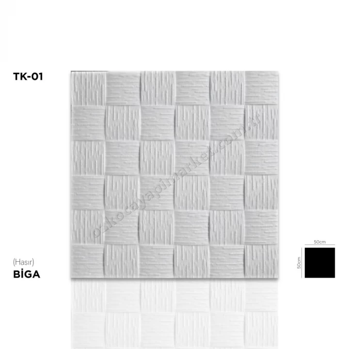 Bambu Biga Desen 50X50 - 15 M2 Tavan Kaplama