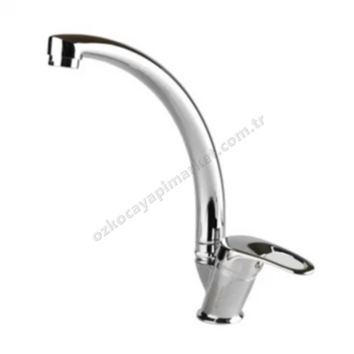 Irmak Kuğu Lavabo Bataryası Krom