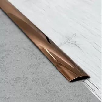 Parke Eşik Geçiş Profili Bronz Parlak 120 cm resim 2