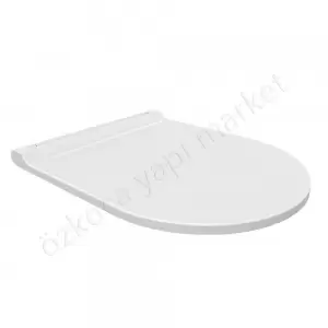 Bien Rico Monoslim Klozet Kapağı Oval resim1