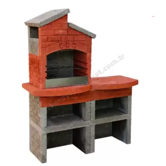 Mangal Barbekü 70 Lik Softwood Model resim 1