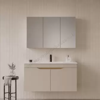 Orka Lena Banyo Dolabı 100 cm Çöl Beji resim 1