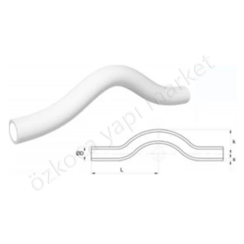 Fırattherm Pprc Düz Köprü (Kavis) 20 Mm