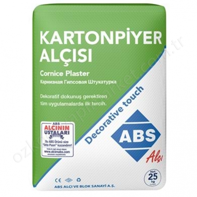 Kartonpi̇yer Alçisi 25 Kg