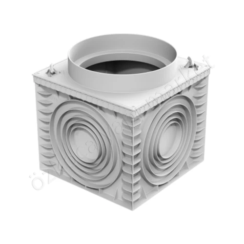 Lux Wares Plastik Koruge Boru Flanş Aparatı 70X70