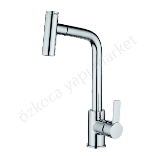 Banyonatural Larimar Evye Bataryası Krom