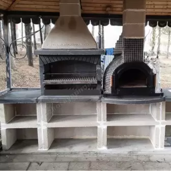 Mangal Barbekü Ve Taş Fırın Şekerpare Model resim 3