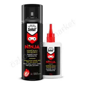 Selsil Ninja Süper Hızlı Yapıştırıcı 200 Gr resim1