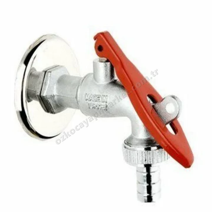 Kilitli Küreael Bahçe Musluğu 1/2