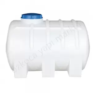 Akro 5000 Litre Yatay Beyaz Su Deposu resim1